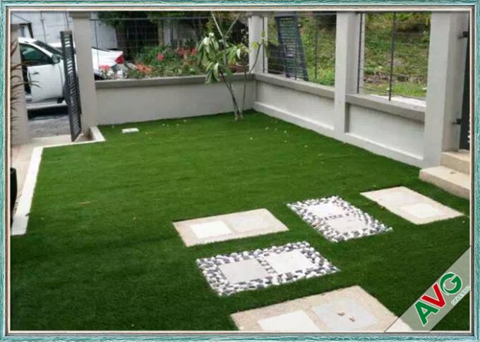 Podwórko syntetyczna sztuczna krótka trawa dachowa Zewnętrzna sztuczna murawa do kształtowania krajobrazu 0