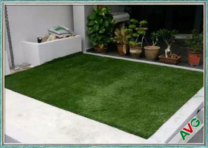 Mieszkalna komercyjna sztuczna trawa zewnętrzna o wysokim stopniu odporności na zużycie 0