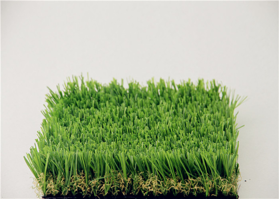Chiny Prawdziwie wyglądająca sztuczna trawa sztuczna trawa 35 mm ogrodowa Certyfikat CE SGS dostawca