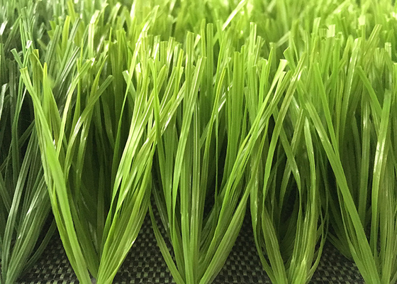 Chiny 50mm Double Spined Soccer PE Materiał Sztuczna trawa Dwukolorowy Doskonały stojący matowy wygląd dostawca