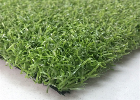 Chiny Recyklingowy fałszywy dywan z zielonej trawy Hokej o prawdziwie wyglądającym 14 mm wysokości stosu dostawca