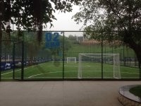Chiny Sztuczna murawa o wysokiej gęstości na boiska piłkarskie, syntetyczna trawa piłkarska dostawca