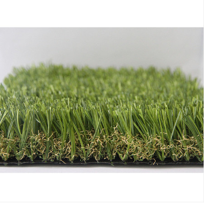 Chiny Sztuczna trawa syntetyczna ogrodowa do kształtowania krajobrazu Dobra odporność dostawca