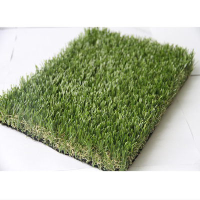 Chiny Zakrzywiony drut ze sztucznej trawy dywanowej do kształtowania krajobrazu bez odblasków dostawca