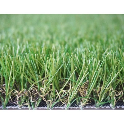 Chiny Wysoka wytrzymałość 60 mm Fałszywa trawa ogrodowa z podwójną falą Monofilament dostawca