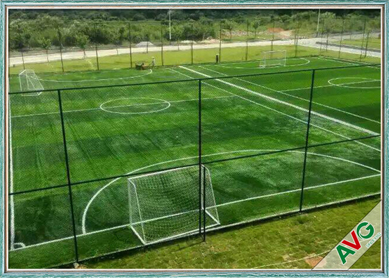Chiny Łatwa konserwacja Sztuczna murawa piłkarska, boiska do piłki nożnej ze sztucznej trawy dostawca