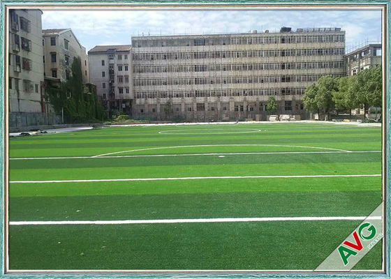 Chiny Football Fake Turf 13000 Yarn Dtex Green Color Durable Football Synthetic Grass dostawca