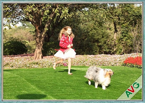 Chiny SBR Latex / PU Backing Pet Sztuczna murawa Eden Grass Recycled Synthetic Pet Grass dostawca