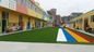 Plac zabaw Sztuczna murawa Fałszywy dywan z trawy Kryty 35 mm Wysokość 3/8 cala Guage dostawca