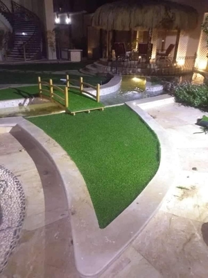 High End High Density Garden Landscaping Sztuczna murawa Podłogi dywanowe ze sztucznej trawy dostawca