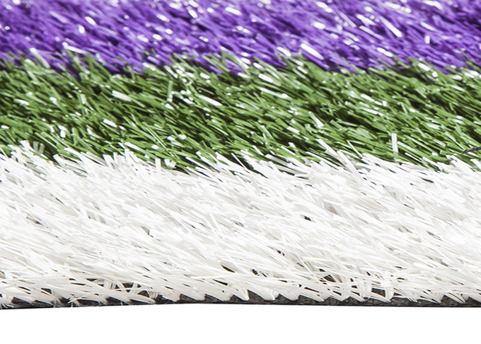 Gładki kolorowy kort tenisowy, sztuczna murawa, kolorowa sztuczna trawa odporna na promieniowanie UV 0